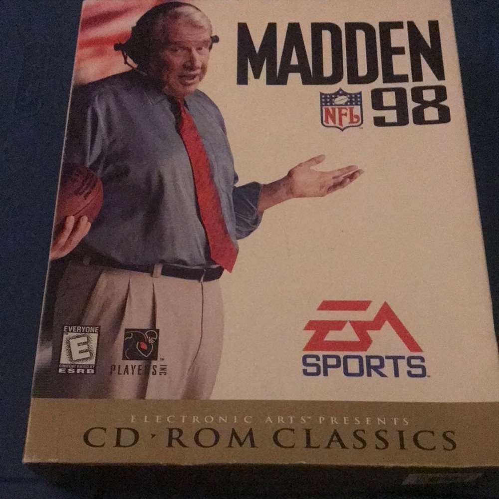 Madden 98 2 Disc CD-ROM Classics by EA Sports